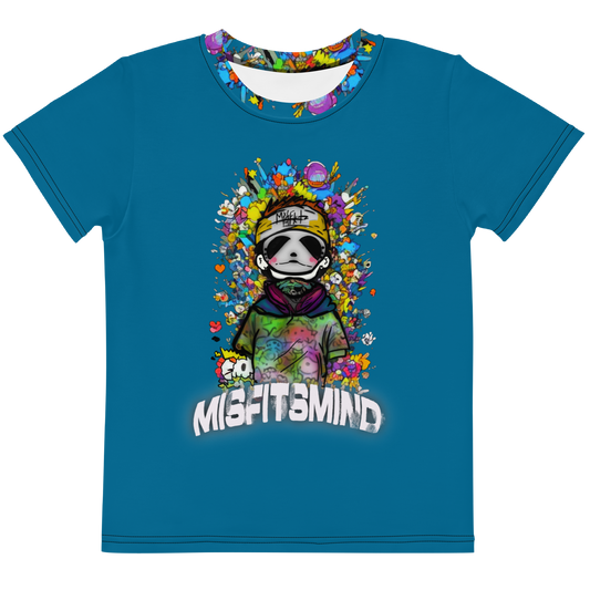 Color Burst Blue Kids t-shirt