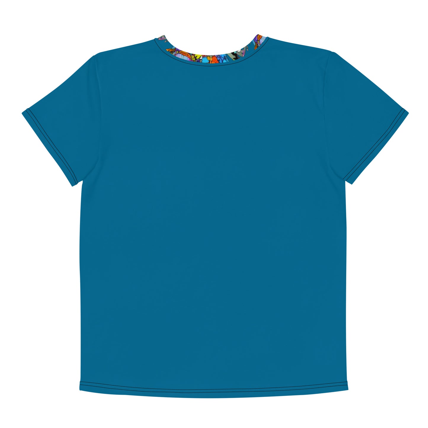 Color Burst Blue Youth t-shirt