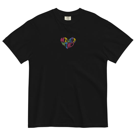 Misfitsmind heart heavyweight t-shirt