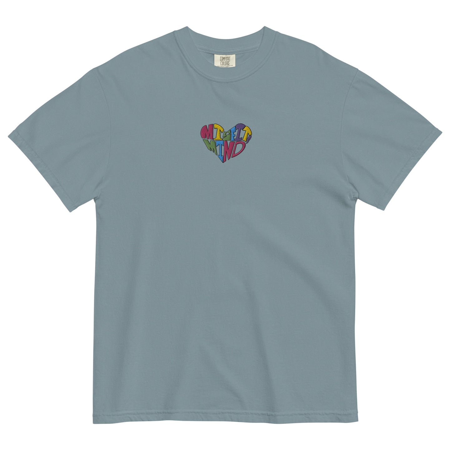 Misfitsmind heart heavyweight t-shirt