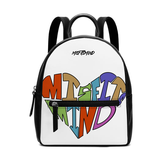 Misfits mind Heart PU Backpack