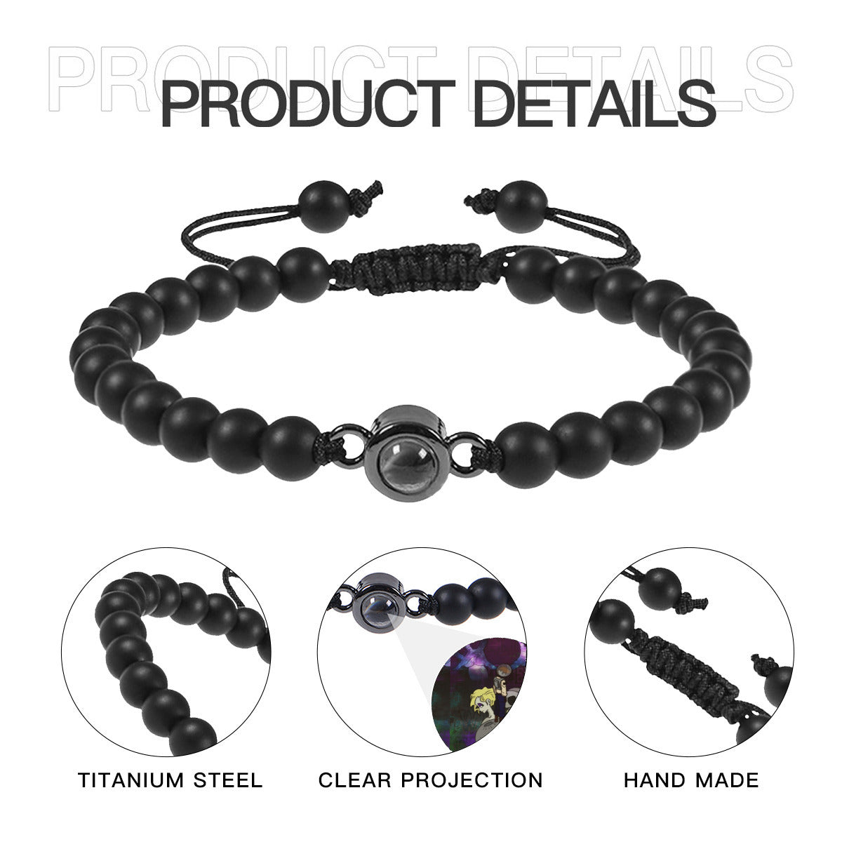 projecting bracelet