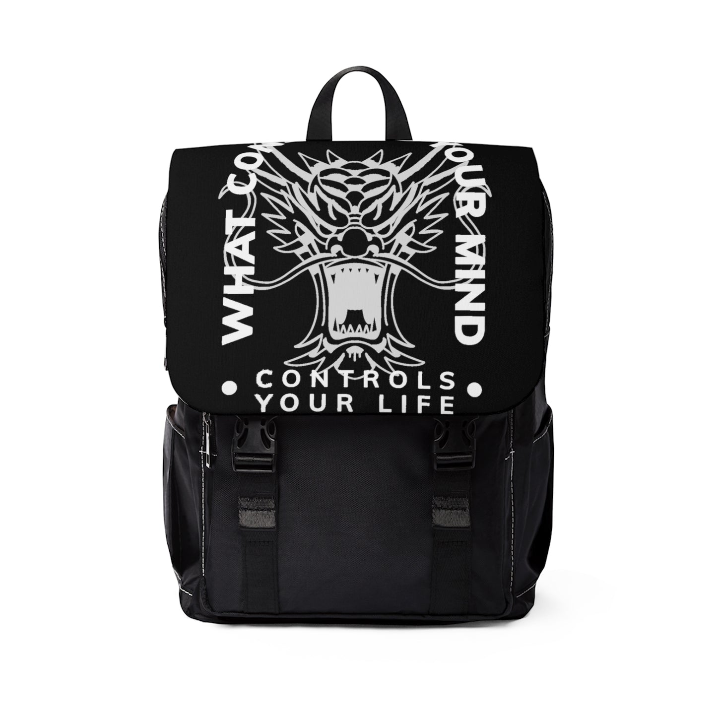 "Be a Beast" Oxford canvas Backpack