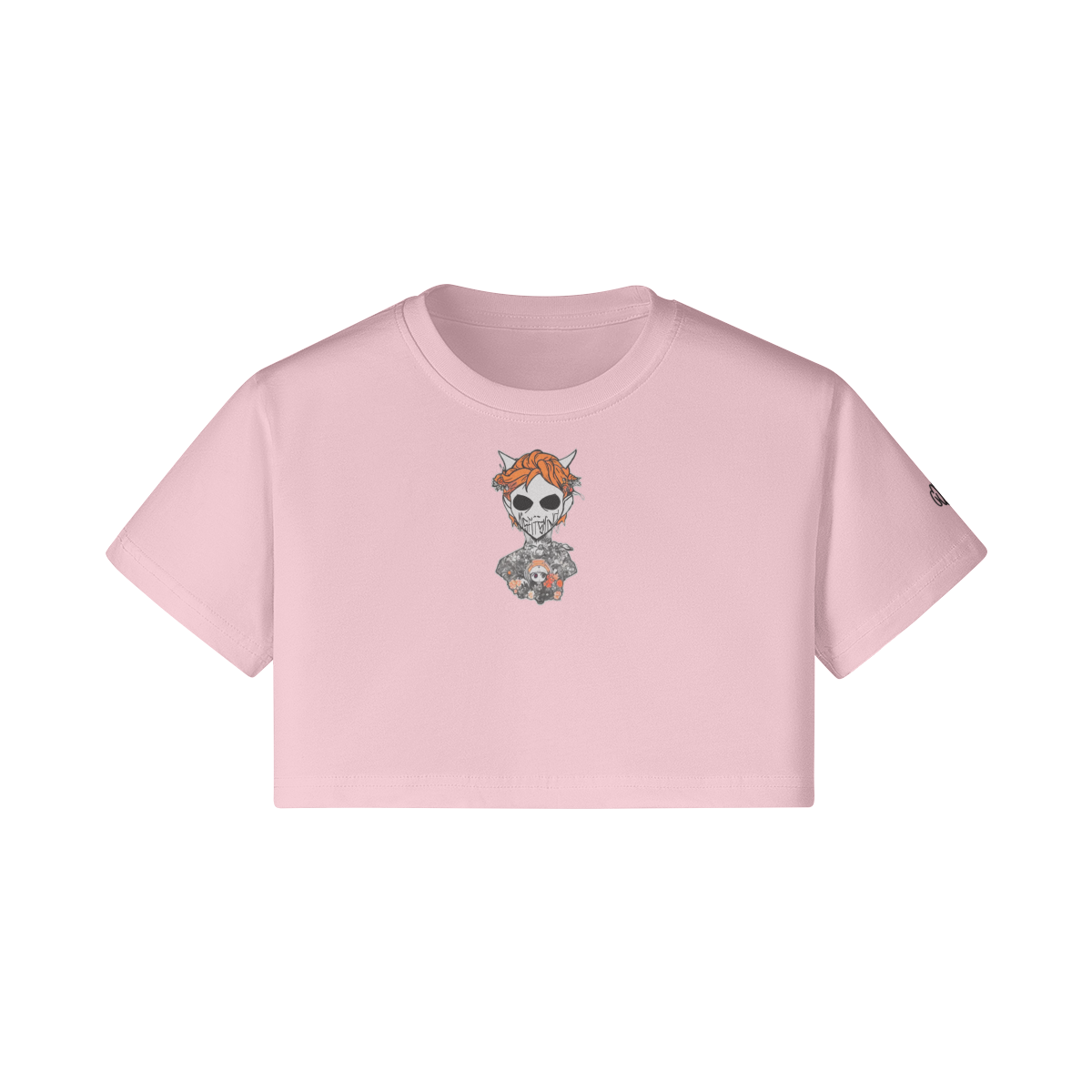 Punk misfit cropped tshirt