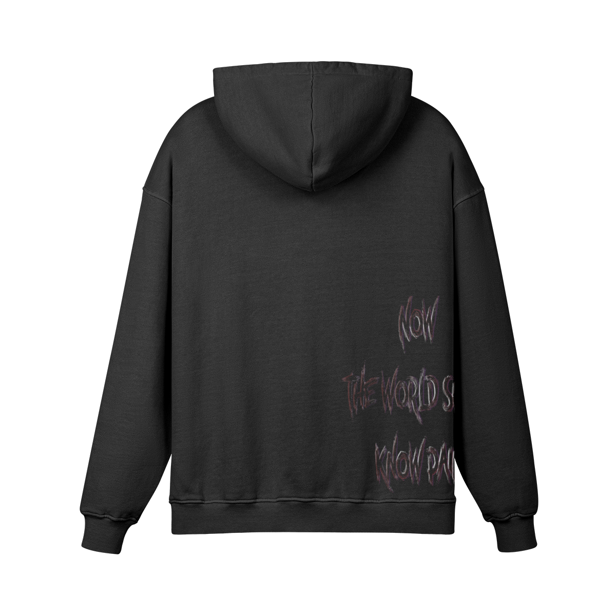 Pain oversized hoodie